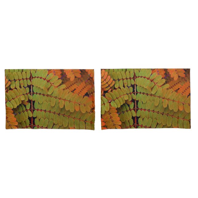 Tiny Leaves Pattern Pillowcase (Front-Set)
