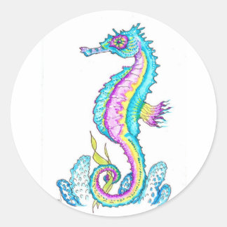 TINY MARE CLASSIC ROUND STICKER