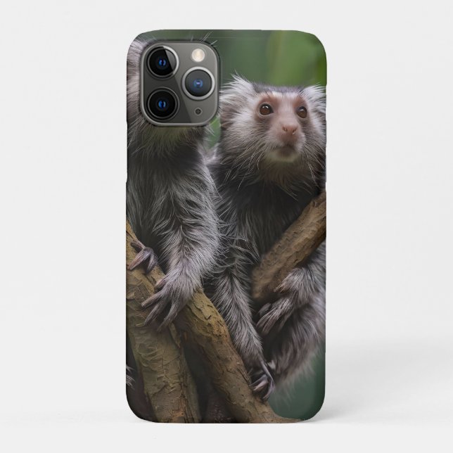 Tiny Marmoset Titans Among the Branches, Case-Mate iPhone Case (Back)
