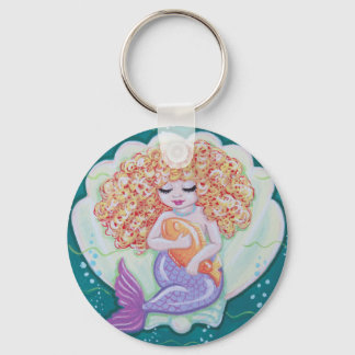 Tiny Mermaid Keychain