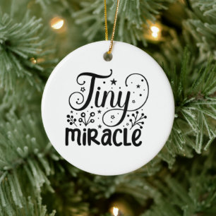 Tiny Miracle! Ceramic Tree Decoration