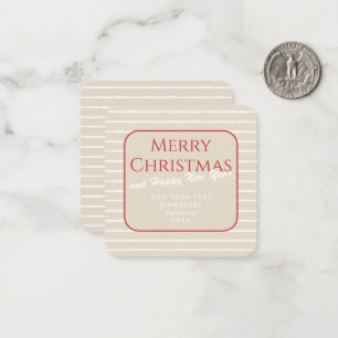 Tiny Modern Christmas Note Card
