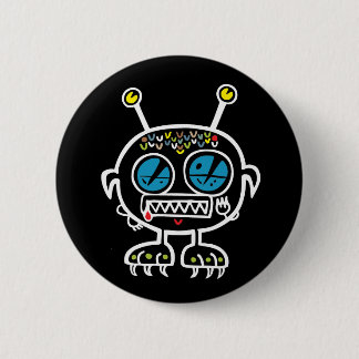 Tiny Monster 6 Cm Round Badge