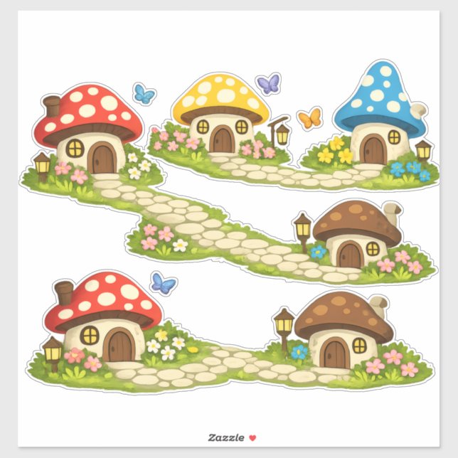 Tiny Mushroom Village (Sheet)