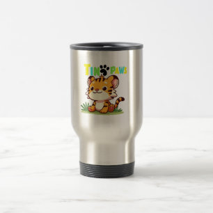 Tiny Paws, Big Roar Travel Mug