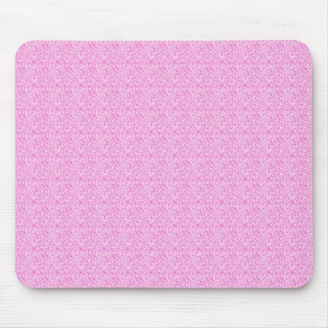 Tiny Pink Squares Mouse Mat (Front)