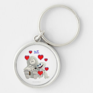 Tiny Planets All You need is Love Key Ring