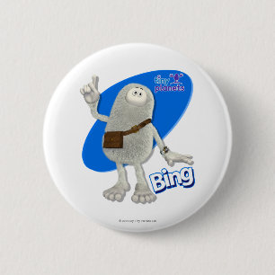Tiny Planets Bing - A-ha! 6 Cm Round Badge