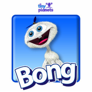 Tiny Planets Bong - Beanie Standing Photo Sculpture