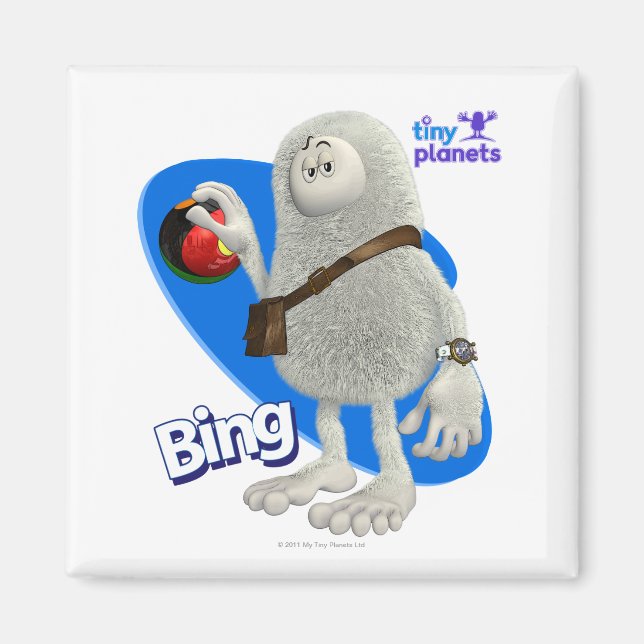 Tiny Planets Play Ball Magnet (Front)