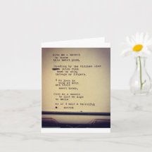 tiny poem