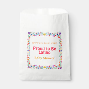 Tiny Pride, Big Culture – Proud to Be Latino Baby Favour Bags