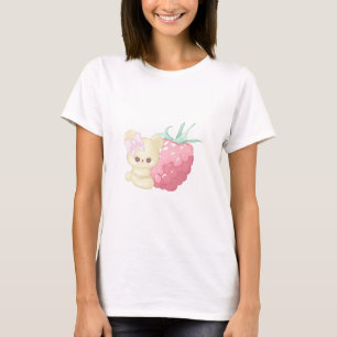 Tiny Raspberry Cutie Bear T-Shirt