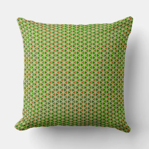 Tiny Red and Orange Flower Cushion