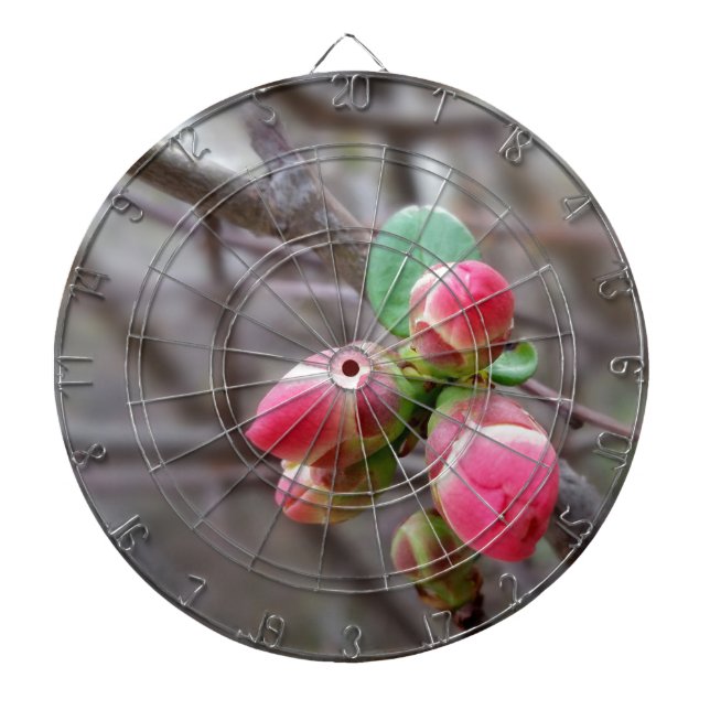 tiny red buds dartboard (Front)