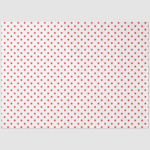 Tiny Red Polka Dots Tissue Paper
