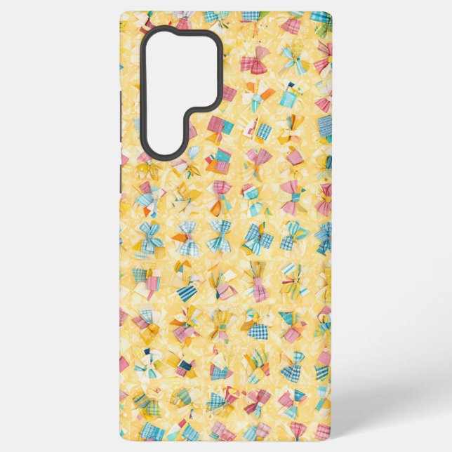 Tiny Ribbons Colorful Patchwork Phone Case (Back)