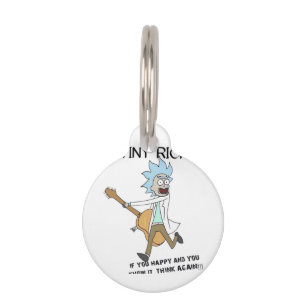 Tiny Rick Classic Pet Tag