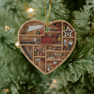 Tiny Shelves: DIY Tools - 2D print Tool Shelf Ceramic Tree Decoration