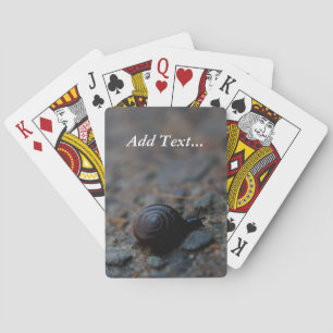 Tiny Snail Poker Playing Cards