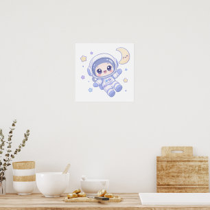 Tiny Space Explorer Poster