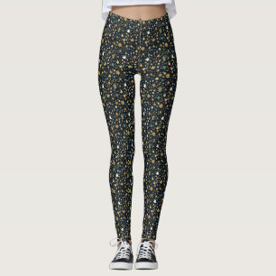 Tiny Star Pattern Leggings