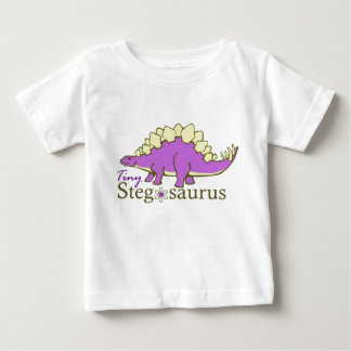 Tiny Stegosaurus, Purple Baby T-Shirt