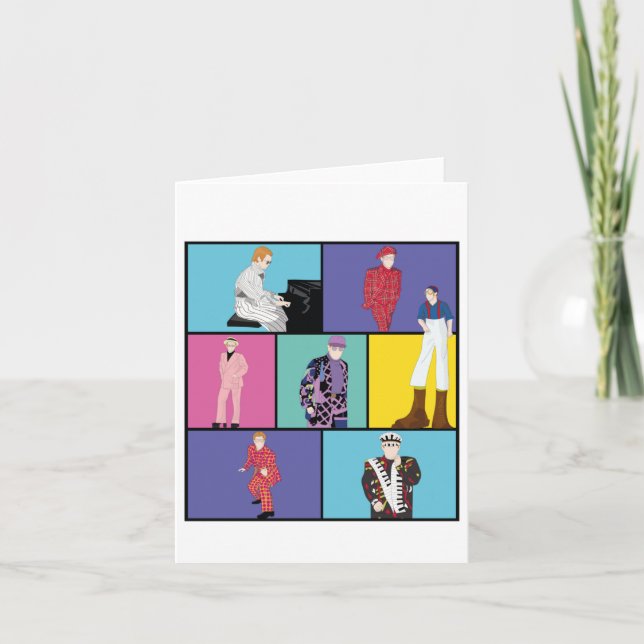 Tiny Sticker  Card (Front)