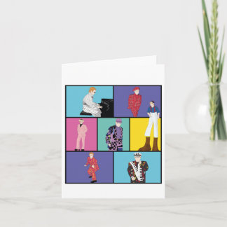 Tiny Sticker  Card