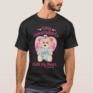 Tiny Sweethearts Stole My Heart Valentines Day NIC T-Shirt
