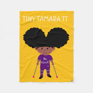 Tiny Tamara TTFleece Blanket, Small 30" x 40" Fleece Blanket