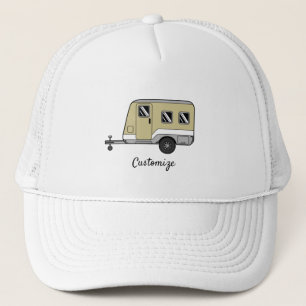 Tiny Tan Caravan Camper Thunder_Cove  Trucker Hat