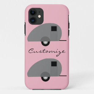 Tiny Teardrop Trailer Thunder_Cove iPhone 11 Case