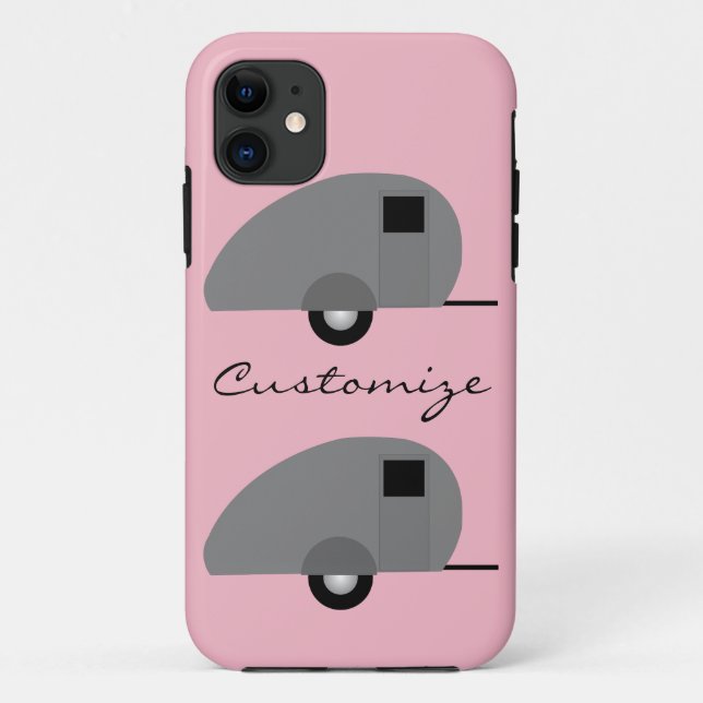 Tiny Teardrop Trailer Thunder_Cove Case-Mate iPhone Case (Back)