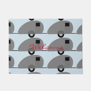 Tiny Teardrop Trailer Thunder_Cove Doormat