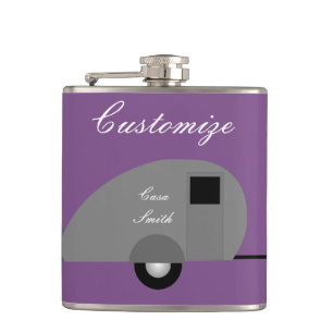 Tiny Teardrop Trailer Thunder_Cove Hip Flask