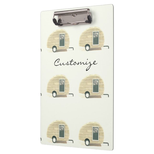Tiny teardrop travel trailer Thunder_Cove Clipboard (Left)