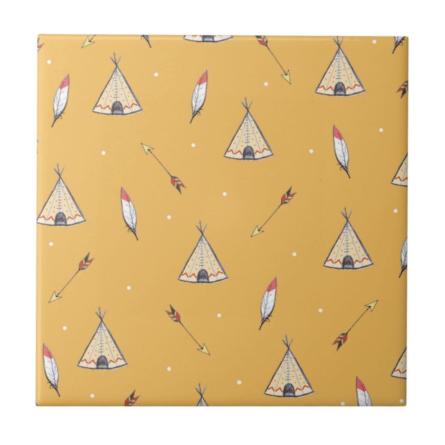 Tiny Teepees Tile (Front)