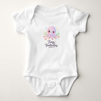 Tiny Tentacles Octopus Baby Bodysuit