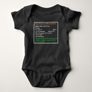 Tiny Terror Baby Bodysuit