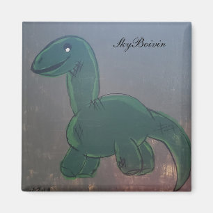 Tiny the dinosaur magnet