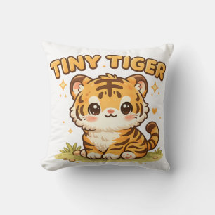 Tiny Tiger Kawaii Cute Baby Tiger Cartoon Animal Cushion