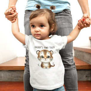 Tiny Tiger Roar Baby T-Shirt