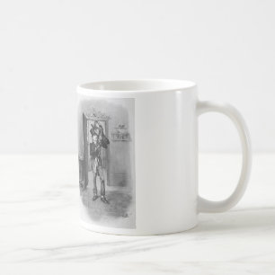 Tiny Tim and Bob Cratchit. Coffee Mug