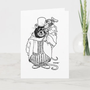 Tiny Tim & Bob Cratchett Holiday Card