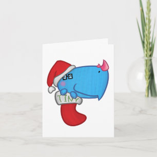 Tiny Tiny Christmas Holiday Card