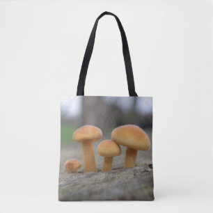 Tiny Toadstools Macro Tote Bag