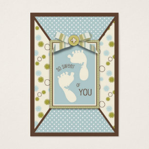 Tiny Toes TY Gift Tag