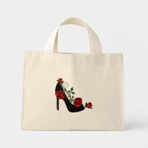 Tiny Tote Bag - Stiletto Rose