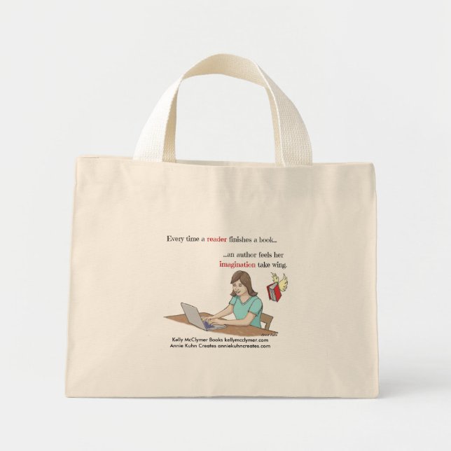 Tiny Tote Reader Bag (Front)